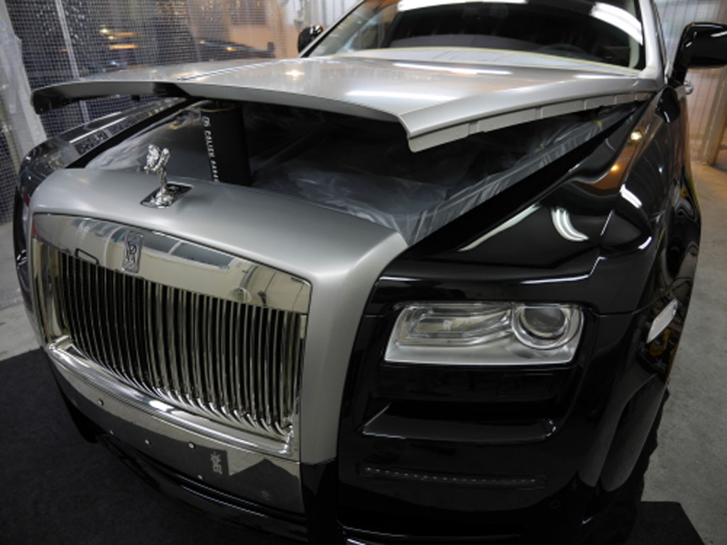 ロールス ロイス ゴーストとレイス伝統ある２台へプロテクションフィルム施工 クリンテックサービス 愛知 名古屋市